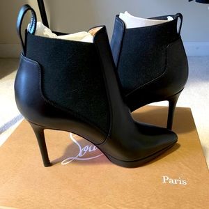 Christian Louboutin Crochinetta 100 ankle boot